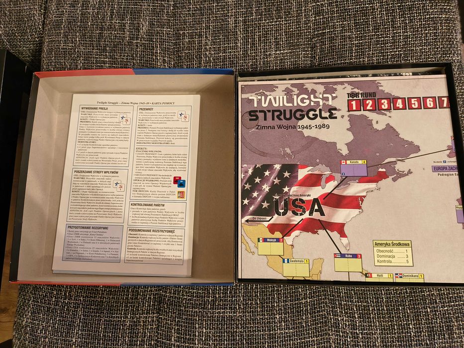 Twilight Struggle / Zimna wojna gra planszowa