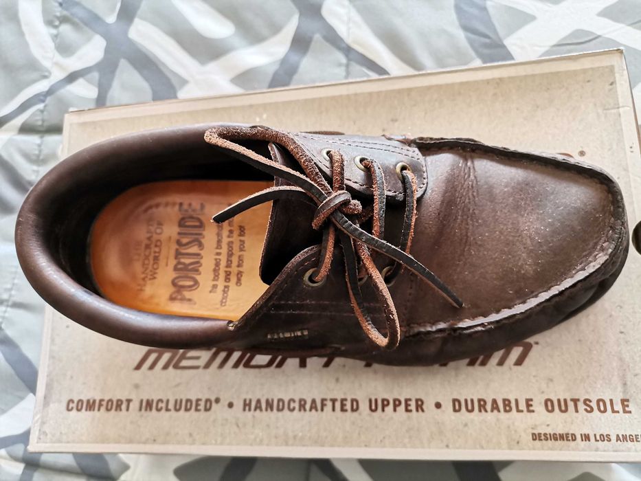 Velas / Sapatos Portside, em pele - 39