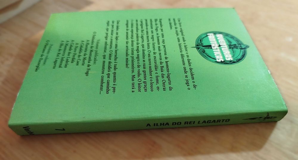 A Ilha do Rei Lagarto - Aventuras Fantásticas 7
