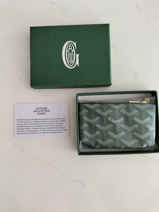 Carteira Goyard Verde
