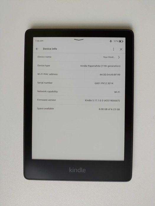 Kindle Paperwhite 11 6.8" екран "тепла" підсв 8gb без реклами