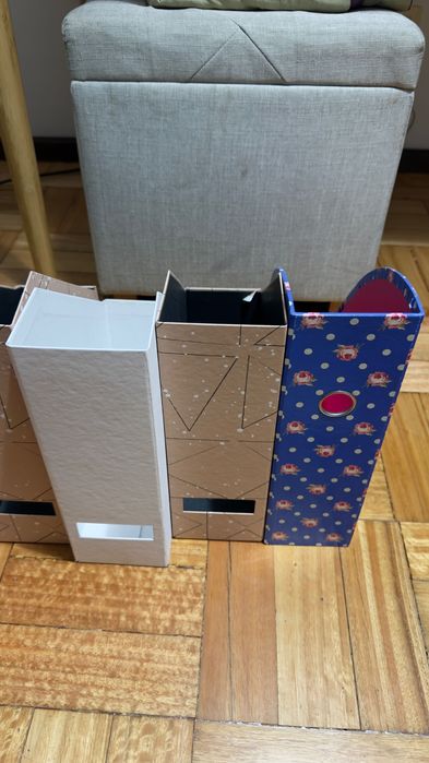 Capas de argola e organizadores de arquivos