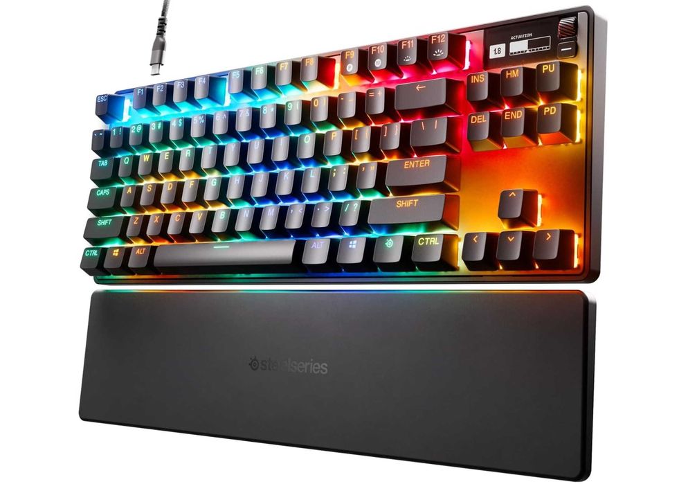 Гіпермагнітна клавіатура SteelSeries Apex Pro TKL Black (дротова)