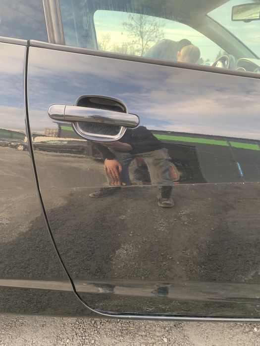Seat Ibiza IV 6J drzwi prawe przednie prawy przód czarne 3D