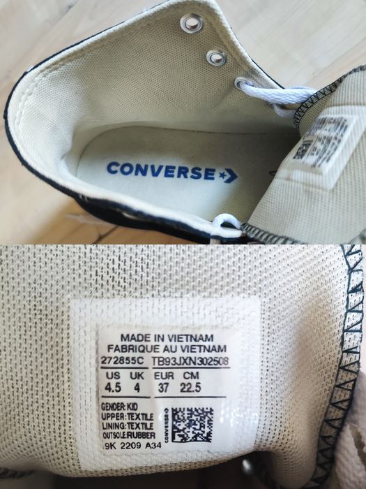 Converse Chuck Taylor ALL STAR 37р.
Кеды высокие
