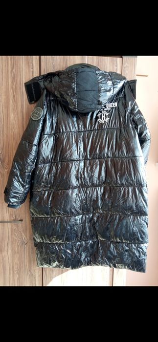 Fly Luksury NOWA Ciepła Gruba Lekka Zimowa Kurtka z Kapturem 46/18