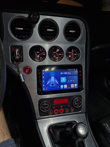 Rádio Android Alfa Romeo 159 Spider Brera 2/32GB Carplay GPS wifi BT