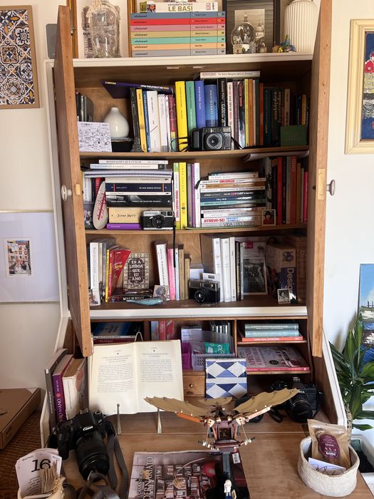 Papeleira restaurada