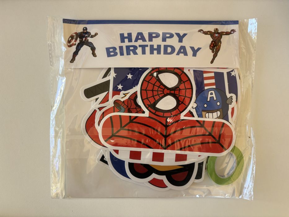 Decoração aniversário Avengers