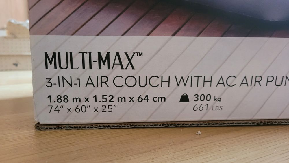 Bestway dmuchana sofa 3w1