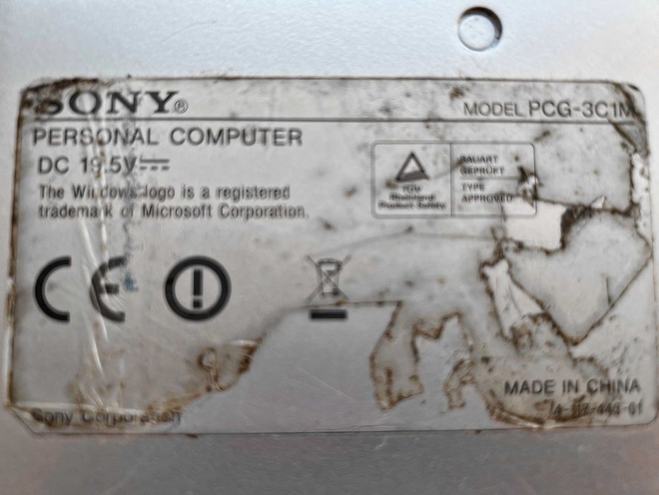 Sony Vaio Damaged VGN-CS11S for Parts64171735038465124