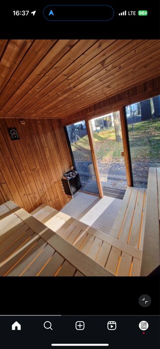 Sauna igrodowa na wymiar z montażem