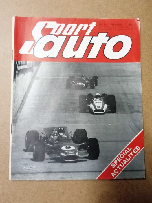 Revista Sport-auto #77. 1968