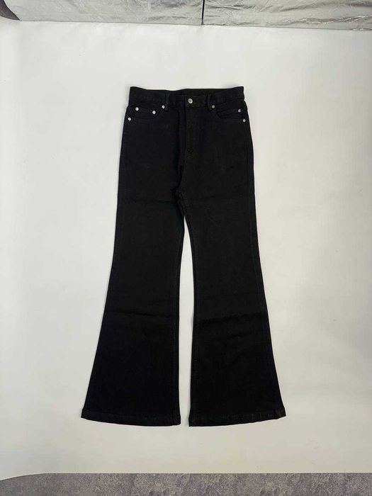 Rick Owens DRKSHDW клеш чорні джинси banana boot cut M штаны джинсы С
