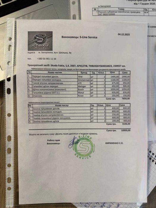 Skoda Fabia 2007 I покоління (FL)  •  1.4 MT (80 к.с.) MPI  •  Classic