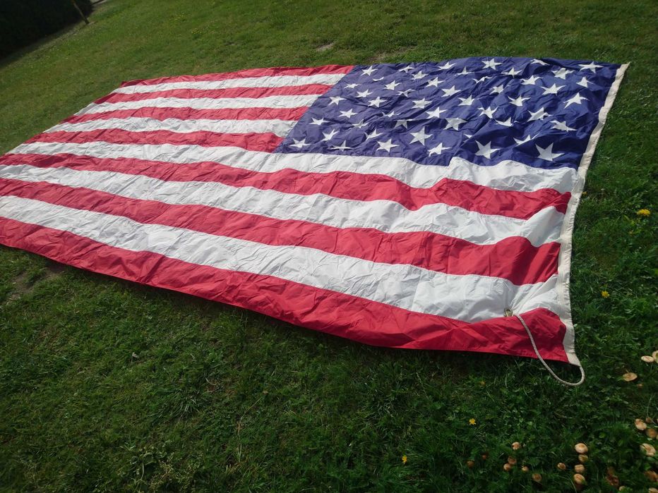 Bandera Flaga z okrętu USS ENTERPRISE Karwno • OLX.pl