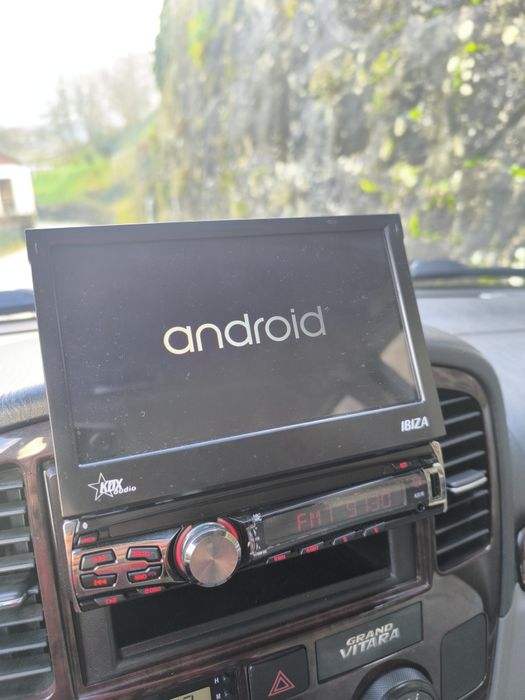 Vendo rádio Android 1din ecrã 7"