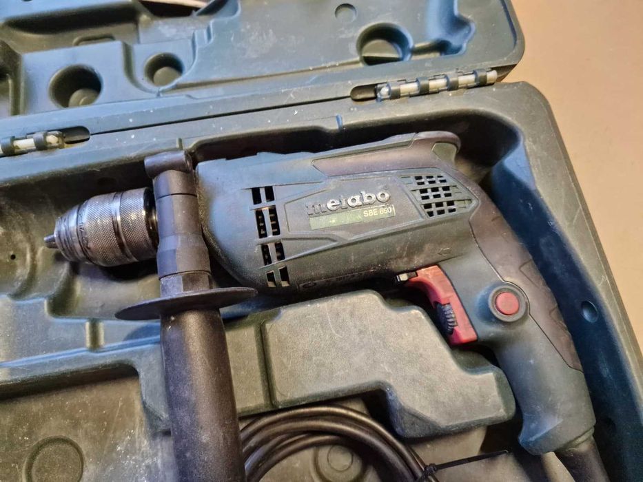 Metabo SBE 650 Wiertarka Udarowa 650W - Regulacja obrotów