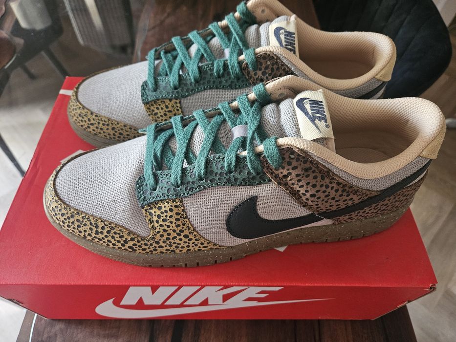 Sprzedam nowe, nieużywane buty Nike Dunk Low Safari "Golden Moss" (DX2654-200)