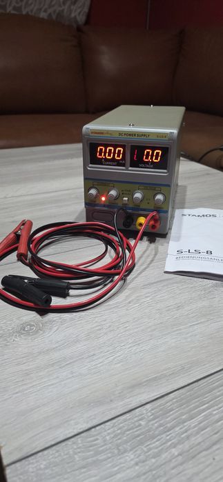 Sprzedam Zasilacz Labolatoryjny STAMOS S-LS-8.Jak NOWY!!!