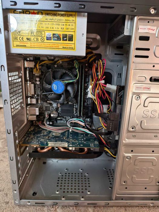 Системний блок i3-6100 HD6700 1gb SSD/HDD 8gb ddr4