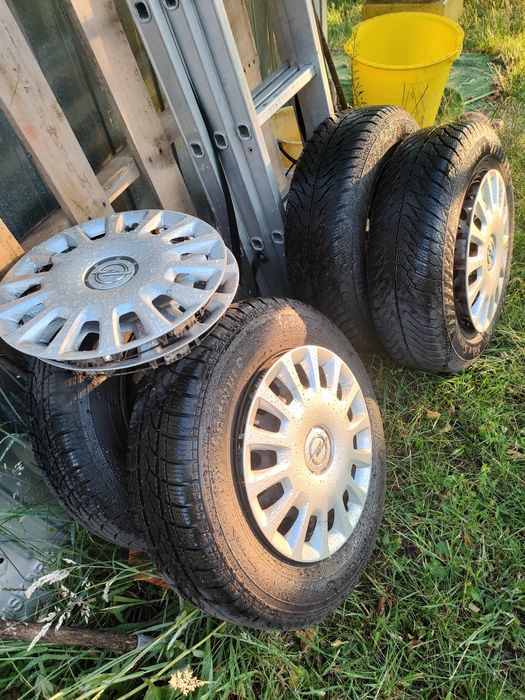 Koła komplet- Opony zimowe Matador 185/70 r14  88t, stan idealny,  koł