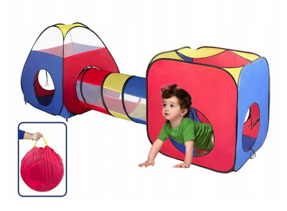Namiot 3-elementowy Kostka-tunel-iglo 073272