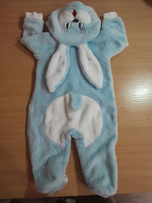 Теплий мохровий зайчик