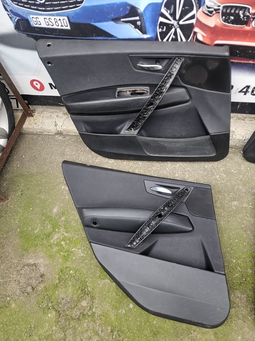 Дверні карти БМВ Х3 Е83 BMW X3 E83 обшивки шкіряні карти кожание