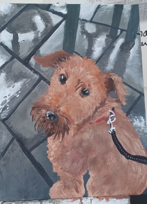 Obraz na płótnie-pies