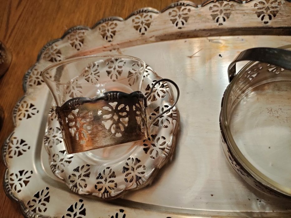 PRL zestaw do herbaty