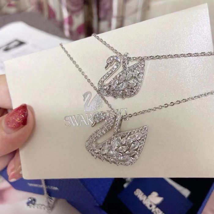 Подвеска Swarovski swan lake / Цепочка, Ланцюжок Swarovski сваровски