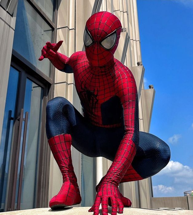 Máscara e Fato Amazing Spider-Man 2 Premium