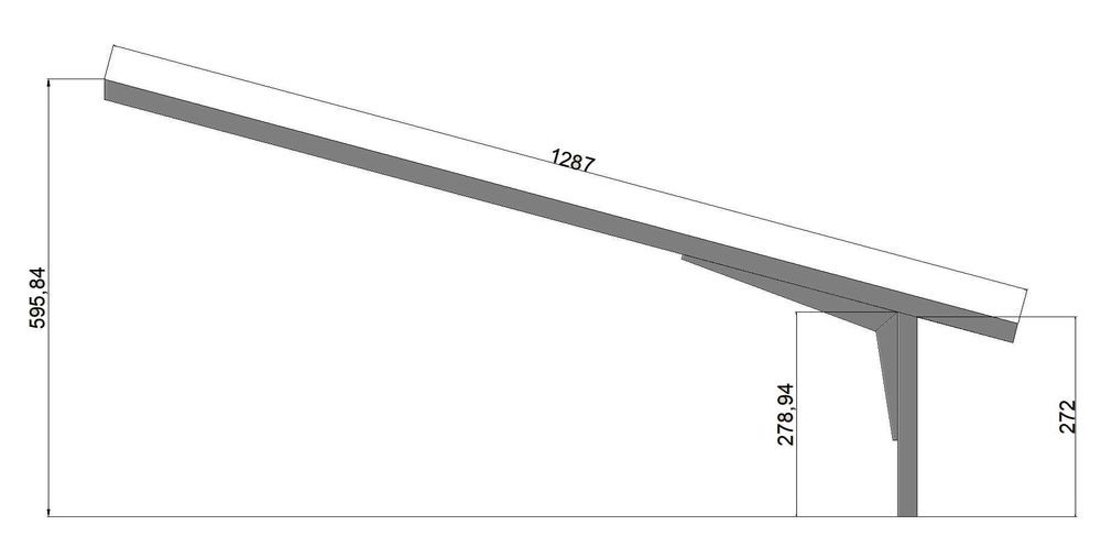 Konstrukcja stalowa, hala 22x60 1320m2 IPE270