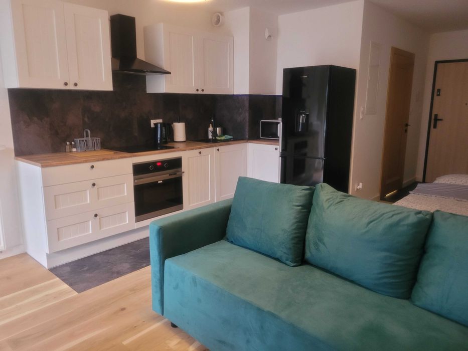 Oferta wynajmu mieszkania –  Komfortowe mieszkanie z ogródkiem | Gliwice, ul. Karolinki 70 | 27 m² + taras