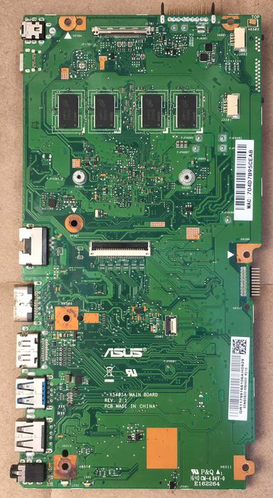 Материнська плата Asus X540SA