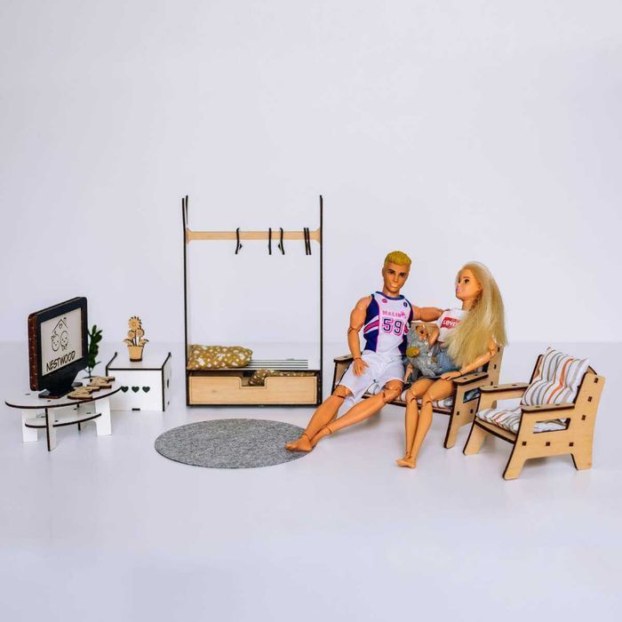 Великий ляльковий будинок Барбі та Лол кукольный домик