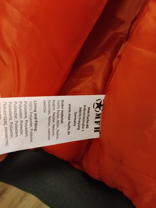 Kurtka bomberaka MFH MA1 3XL