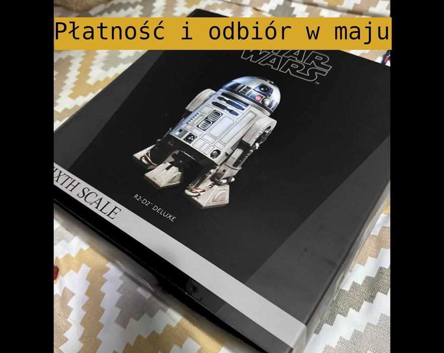 R2D2 STAR WARS Sideshow R2-D2 figurka w skali 1/6 z roku 2016. Jak nowa! Szukasz czegoś innego z Gwiezdne Wojny? Daj znać