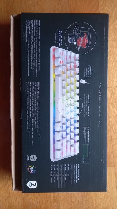 Teclado Razer Huntsman Mini White Edition