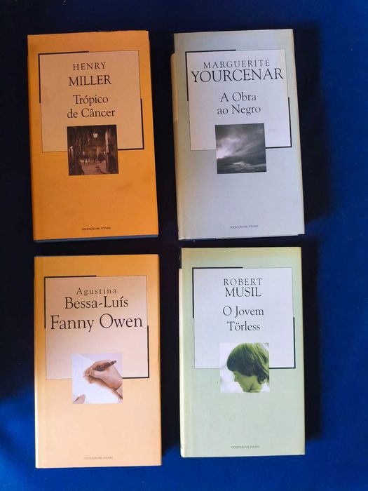 Lote 4 Livros Coleção Mil Folhas - Capa Dura (Henry Miller, Yourcenar, Agustina)