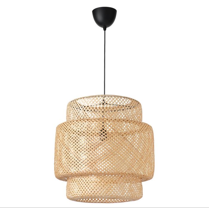 Candeeiro ikea de bambu