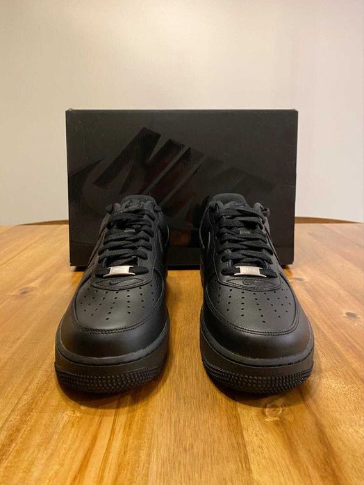 Nike Air Force 1 Low Supreme Black R.43