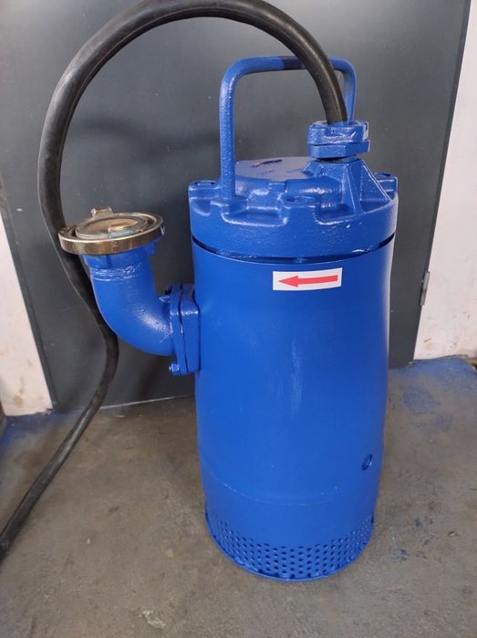 Duża pompa górnicza zatapialna P2 wydajność 80m3/h silnik 4,5kW Powen