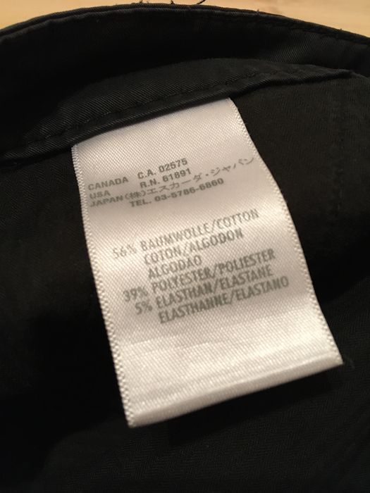 Spodnie czarne damskie rybaczki Escada M
