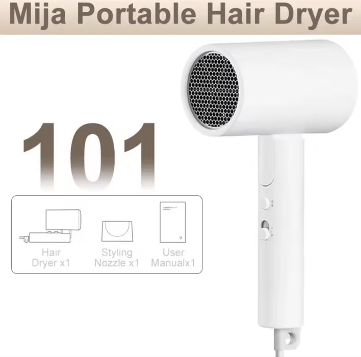Фен XIAOMI MIJIA новий білий