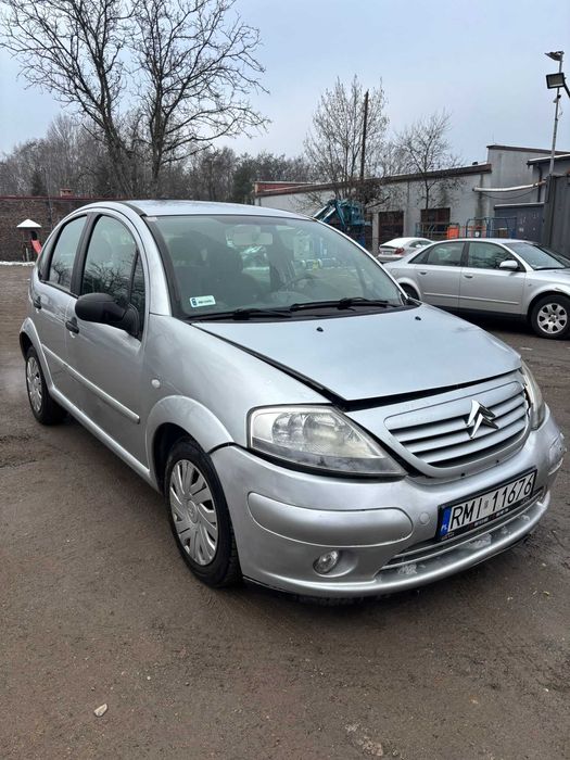 Citroen C3 1.4 HDi 68KM Niski Przebieg Pali i Jeździ Lekko Uszkodzony