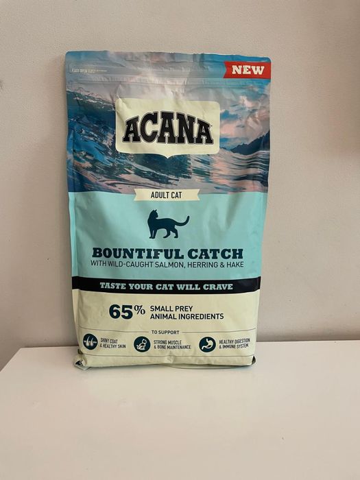 ACANA Bountiful Catch 1.8 кг 4.5 кг з лососем корм для котів