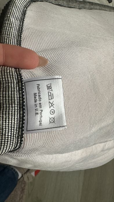 Capa de cama casal com 2 almofadas padrao Gucci