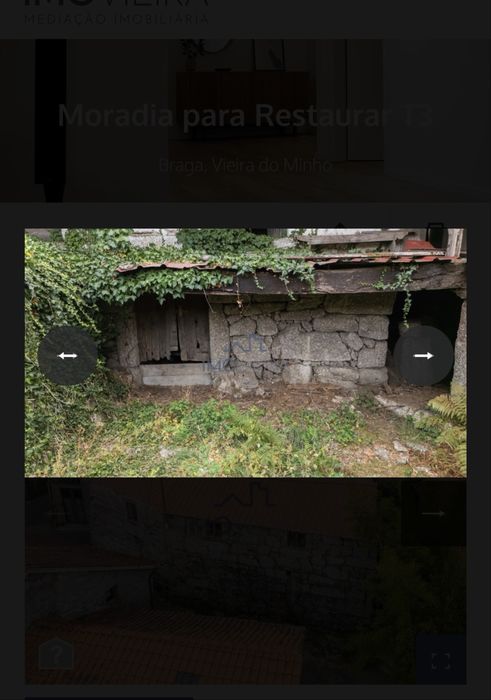 Moradia para restauro